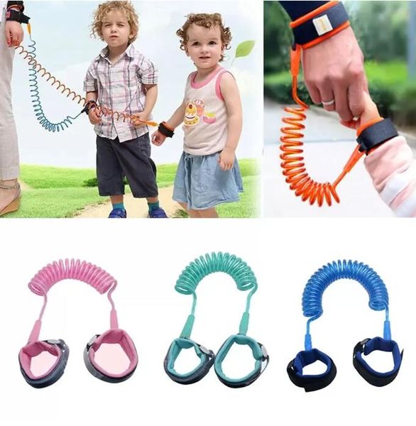 Sangle Anti-perte pour enfants, 1.5M/2M/2.5M, bracelet de sécurité pour enfants hors de la maison, harnais pour tout-petits, laisse, corde de Traction pour la marche