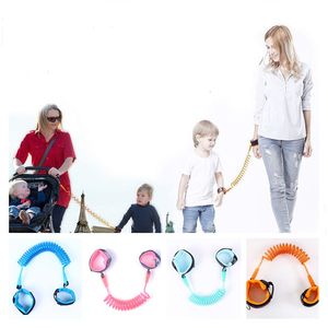 1.5M Kinderen Anti Verloren band Kinderen Veiligheid Polsband Pols Link Peuter Harnas Leash Band Armbanden Ouder baby Pols Leash Lopen A122501