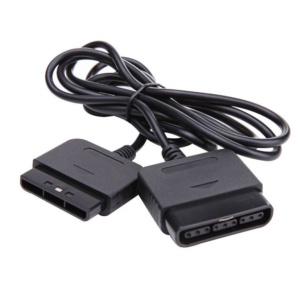 1.8m Gamepad Game Controller Cable de extensión para Playstation 2 PS1 PS2 Consola Negro Alta calidad ENVÍO RÁPIDO