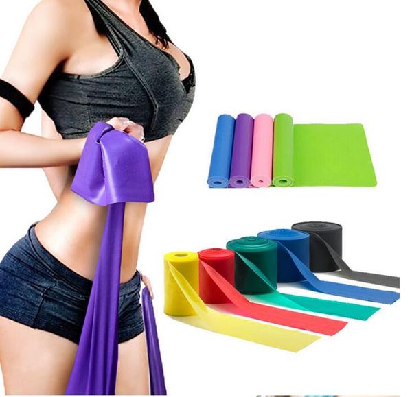 1.5M Yoga Resistance Bands Fitness Training tirant corde pilate workout euipmenrt Expansion Band Exercise Belt yoga fitness Resistance Bands