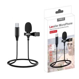 1.5 Meter 3.5mm Jack Mini Draagbare Clip-on Revers Lavalier Condensor Mic Wired Microphone voor Xiaomi Huawei Samsung Android Smartphone Dslrcamera