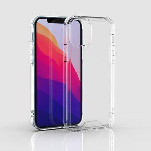 Acryl Clear transparante telefoonhoesjes voor iPhone 13 12 11 Pro Max Mini XR XS X 8 7 Samsung S22 S21 S20 Note20 Plus Ultra A32 A72 A52 S21FE