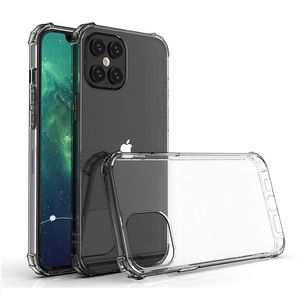 Cas de téléphone transparent de 1,5 mm pour l'iPhone 15 Pro Max Case 12 Mini 11 8 plus