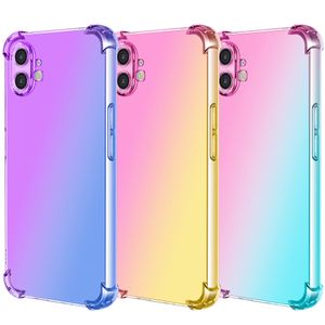 Coque de protection antichoc en Tpu souple, 1.5MM, dégradé de couleur, dégradé de couleur, pour rien de téléphone 2 1, housse de protection de luxe