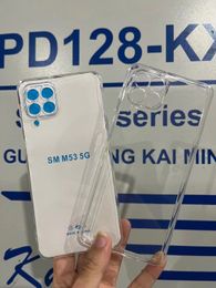 Étuis transparents en TPU de 1,5 mm pour Samsung Galaxy M13 M53 M33 A13 4G 5G A73 A23 M23 F23 Iphone 14 Plus Pro Max Soft Crystal Transparent Skin Mobile Cell Phone Cover Blank Back Skin