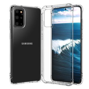 Fundas de teléfono transparentes y suaves de TPU de 1,5mm para Samsung galaxy S30 Plus S21 S20 FE 5G Note 20 Pro Ultra A82 A42 A21 F52