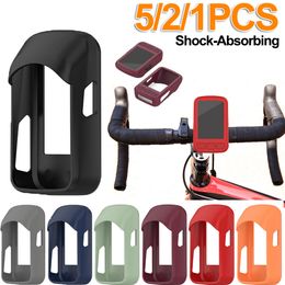 1-5pcs Bicycle Silicone Computer Protective Cover Stophatch Protective Protective Remplacement Accessoires pour Wahoo Elemnt Bolt V2