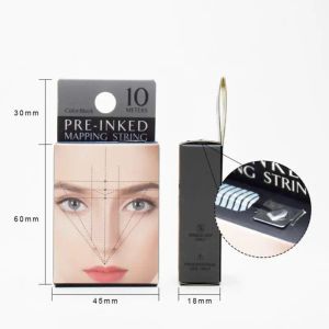 1 ~ 5pcs Nouveau microblading Mapping String String pré-enfoncé Marker Filer Tatouage Brows Point 10M