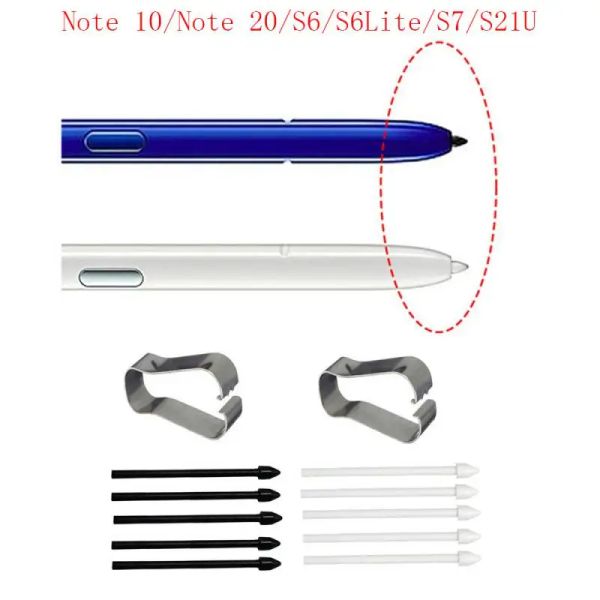 1 ~ 5pcs Set Touch Stylus S Pen Tink Tips pour Samsunggalaxy Tab S6 Lite T860 T865 P615 P610 S7 FE T870 T970 S8