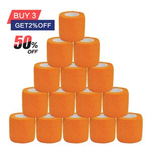 1/6/10 PCS BANGE MÉDICAL ORANGE GAUZE