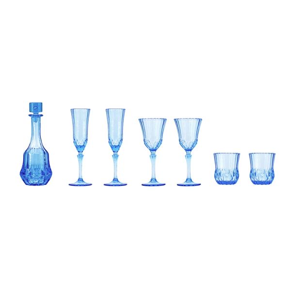 1: 6 Dollhouse Small Vin Verre un verre de pain de poutre Verre de mariage Bullette de vin blanc Verre Spirit Spirit Set Mini Modèle meubles Toys