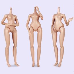 Corps de poupée à la mode 1/6, hauteur de 24.5cm, peau blanche/normale/brune, multi-articulations, corps mobile, jouets d'habillage pour filles, 240304
