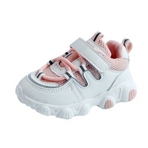 1-6 Jaar Herfst Nieuwe Baby Jongen Schoenen voor Peuter Sneaker Kids Lopende Klein Meisje Schoenen Kind Casual Mesh Ademend Sportschoenen G1025