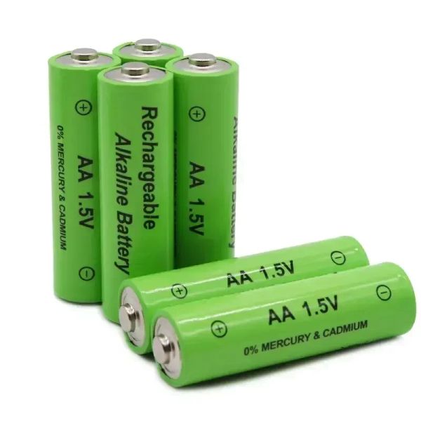 1-60pcs Nouvelle batterie AA 3000 mAh batterie rechargeable Ni-MH 1,5 V AA Batterie pour les horloges, les souris, les ordinateurs, les jouets, etc.