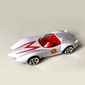 1 64 Escala Deportes Coche Velocidad Ruedas Racer MACH 5 GO Diecast Modelo Ca Die Cast Aleación Juguete Coleccionables Regalos 220608