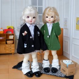 1/6bjd Doll Vêtements Puppy Cardigan Mabet Shirt Sold Jupe pour gros 1/6, YOSD, 30 cm BJD Veste de veste