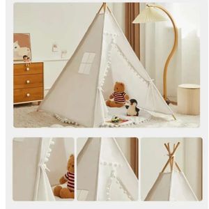 1,6 m / 1,3 m gamin tente house wigwam for childre