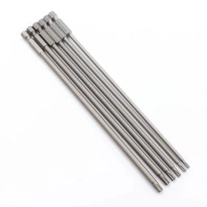 1/6pcs 200 mm de largo T10-T30 Torx Magnetic Torx Bits de acero de aleación Cabezal de destornillador eléctrico Torx