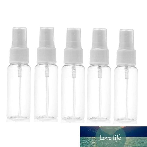 Bouteilles de pulvérisation transparentes en plastique de 1,7 oz, bouteilles de pulvérisateur à brume fine rechargeables de 50 ml, atomiseurs cosmétiques de maquillage, petit vaporisateur vide