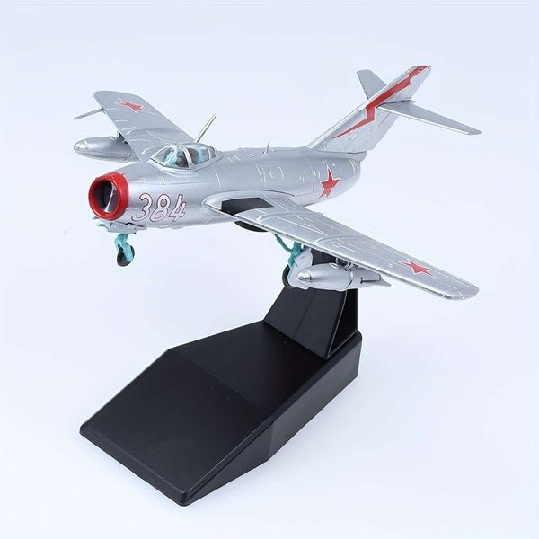 Avión de combate Mig-15 1/72, modelo de avión de Metal, modelo de avión militar, modelos fundidos a presión para colecciones y regalos