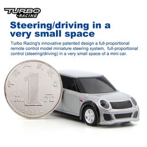 1:76 Turbo RC Mini Vol proportionele Elektrische Race RTR Kit 2.4 GHz Racing Experience Kinderen Speelgoed Nieuwe Patent Auto 201203