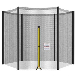 1.832.443.063.66M Trampoline Vervangingsnet Hek Behuizing Anti-val Veiligheid Mesh Netting Springkussen Fitness Accessoires 240105