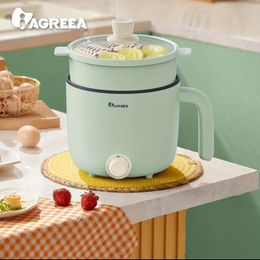 Cuisinière électrique multifonctionnelle de 1,8 L : parfaite pour les repas d'une personne et les nouilles instantanées !