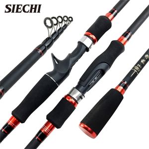 1.8m 2.1m 2.4m 2.7m 3.0m Carbon Telescopische Carbon Hengel M Power Ultralight Travel Casting Spinning Rod 220222