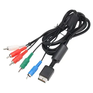 1,8 m 6ft HDTV AV AUDIO VIDEO KABEL Multi Component Cable Cord Wire voor Sony PlayStation 2 3 PS2 PS3