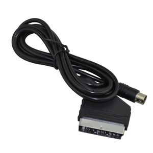 1.8 m 6FT RGB Audio vidéo AV TV câble péritel cordon de plomb pour Sega Mega Drive 2 MD2 Genesis 2 Durable de haute qualité expédition rapide