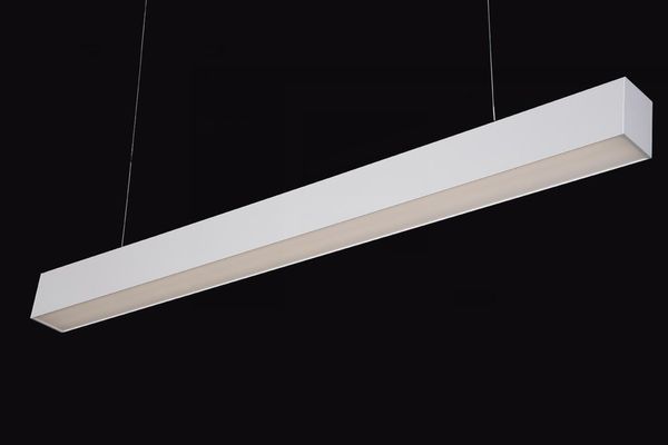 Livraison gratuite 1.8m 80w éclairage haut et bas led lampe linéaire avec câble suspendu et connecteurs pour éclairage led de bureau