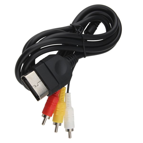 1.8m AV Audio Vidéo Composite Câble 3 RCA Cordon Adaptateur Connecteur Ligne Pour Xbox Original Classique