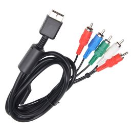 1.8m componente HDTV AV Cable para Sony PlayStation PS3 PS3 6ft HD Multi Out Composite RCA Audio Video Cable