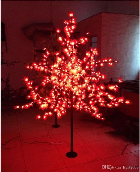 1.8M LED lumières d'arbre d'érable lumière led lumières d'arbre de Noël 636led lumière de décoration de jardin