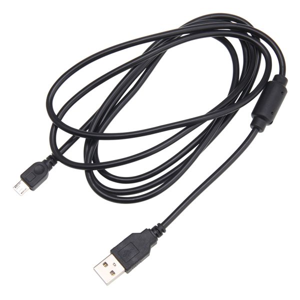 Cable de carga micro USB de 1,8 m con línea de cable de alimentación de anillo Manget para consola Xbox One PS4