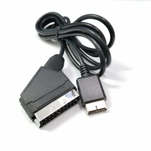 1.8 m RVB SCART Câble TV AV Plomb Remplacement Câble De Connexion pour Sony Playstation PS2 PS3 POUR PAL/NTSC Consoles