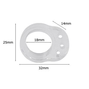 1/8 stks deur stopper transparante siliconen deur handvat pons-vrije deur stops keuken slaapkamer bumper buffer wandbeschermer kussens