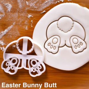 1 ~ 8pcs Pâques Bunny Egg Biscuit Cutter Moule Moule de lapin Chick Fondant Biscuit Cutter Baking Tools Happy Easter Party DIY