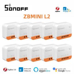 1/8pcs Itead Sonoff Zbmini-L2 Zigbee DIY Smart Switch Module Geen neutrale draad Vereiste 2-wegregeling voor Smart Home Automation