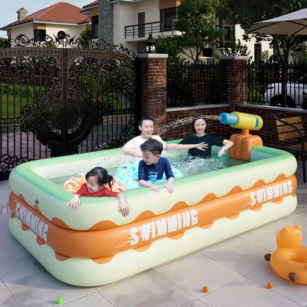 1. bébé enfants piscine gonflable des piscines d'eau d'été gibier de jardin extérieur adultes childerne baignade baignade jardin ménage 240422