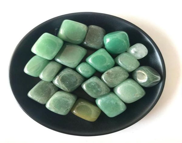 1 sachet de 100 g de quartz Aventurine verte naturelle, cube carré, cristal roulé, taille 915mm, 1466091