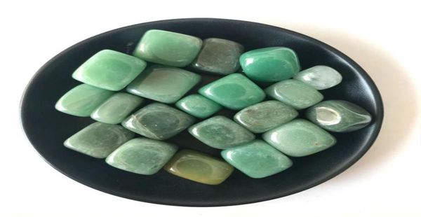 1 bolsa 100 g de color verde natural de cuarzo de cuarzo de cuarzo Stone Crystal de piedra caído Tamaño de piedra 915mm8022423