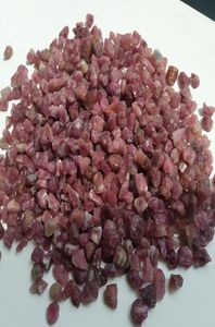 1 zakje 100 g Natuurlijke rode toermalijnkwarts Steenkristal Getrommelde steen Onregelmatige maat 520 mm Kleur roze6650737
