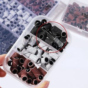 1 boîte à ongles Bites de ponçage Bandes de ponçage électrique Machine à ongles Bits de forage à ongles UV Gel Remover vernis acrylique pour ongles