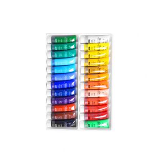1 boîte pigment de peinture murale utile Couleur lumineuse pigments peints de peinture textile peinte à la main Pigment de peinture murale