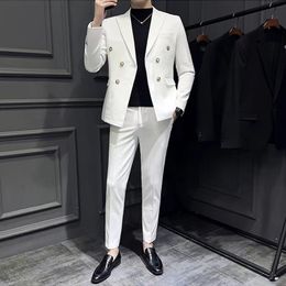 # 1 Designer Fashion Man Suit Blazer Vestes Coats For Men Stylist Lettre broderie à manches longues Casual Party Mariage Blazers M-3XL # 82