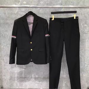 # 1 Designer Fashion Man Suit Blazer Jackets Coats For Men Stylist Lettre broderie à manches longues Casual Farty Mariage Blazers M-3XL # 100