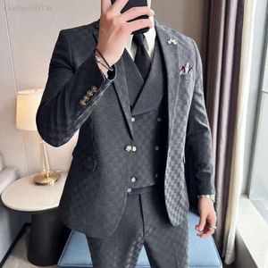 # 1 Designer Fashion Man Suit Blazer Jackets Coats For Men Stylist Lettre broderie Longe à manches longues Costumes de mariage Blazers M-3XL # 81 CBD1