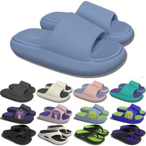 Livraison gratuite 1 Designer glisse une pantoufle de sandale pour les sandales Gai Mules Men Women Slippers Trainers Sandles Color17