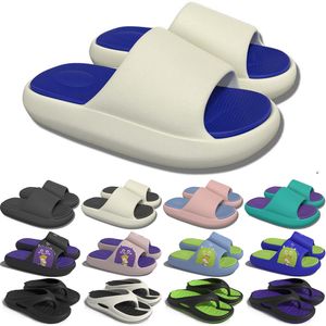 Livraison gratuite 1 Designer glisse une pantoufle de sandale pour les sandales Gai Mules Men Femmes Slippers Trainers Sandles Color13